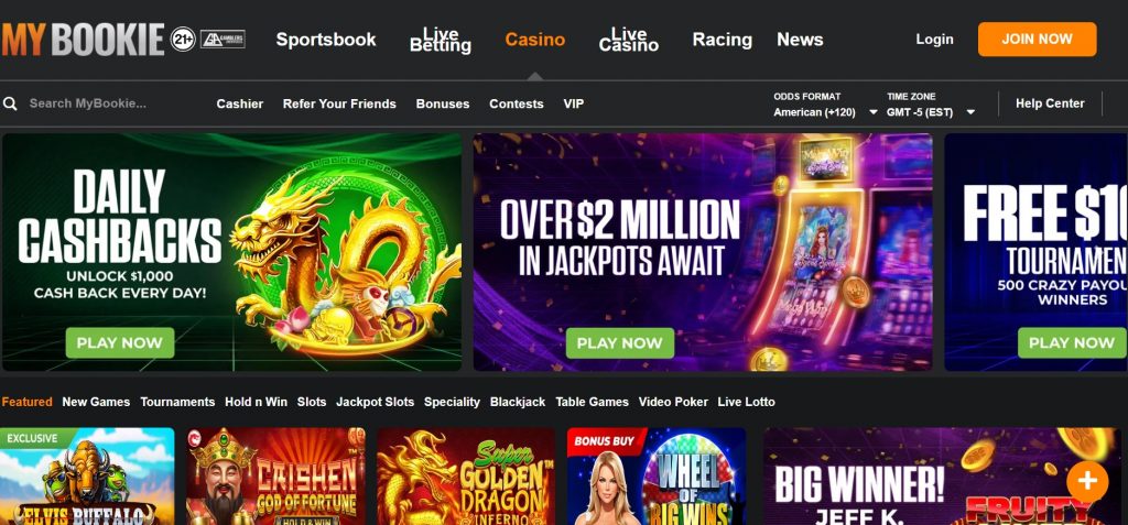 Introduction to MyBookie Casino 1